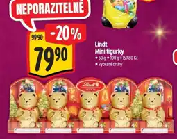 Albert Lindt mini figurky nabídka