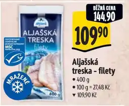 Albert Aljašská treska filety nabídka