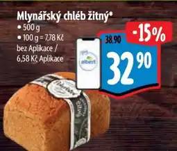 Albert Mlynářský chléb žitný nabídka