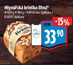 Albert Mlynářská brioška žitná nabídka