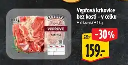 Albert Vepřová krkovice bez kosti – v celku nabídka