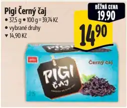 Albert Pigi černý čaj nabídka