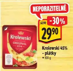 Albert Krolewski 45% plátky nabídka