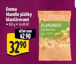 Albert Emma Mandle plátky blanšírované nabídka
