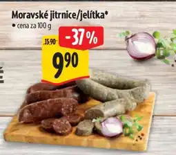 Albert Moravské jitrnice/jelítka nabídka