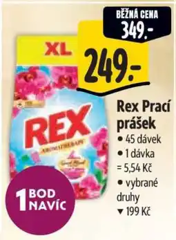 Albert Rex Prací prášek nabídka