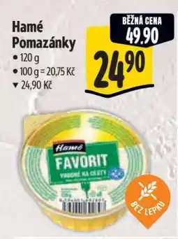 Albert HAMÉ POMAZÁNKY nabídka