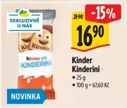 Albert Kinder Kinderini nabídka