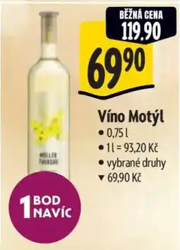 Albert Víno Motýl nabídka