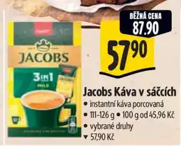 Albert Jacobs káva v sáčcích nabídka