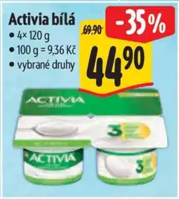 Albert Activia bílá nabídka