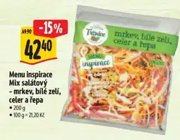Albert Menu inspirace Mix salátový - mrkev, bílé zelí, celer a řepa nabídka
