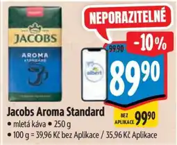 Albert Jacobs Aroma Standard nabídka