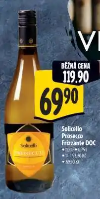 Albert Solicello Prosecco Frizzante DOC nabídka