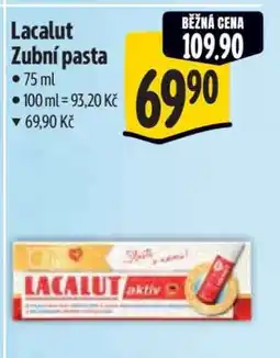 Albert Lacalut zubní pasta nabídka