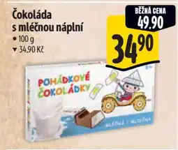 Albert Čokoláda s mléčnou náplní nabídka