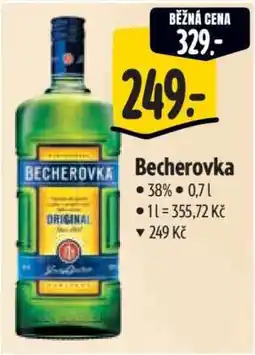 Albert Becherovka nabídka