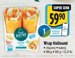 Albert Wrap Halloumi nabídka