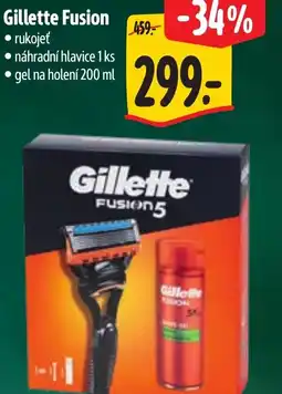 Albert Gillette Fusion nabídka