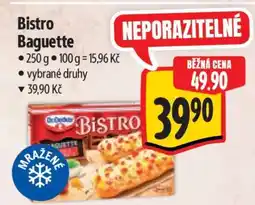 Albert Bistro Baguette nabídka