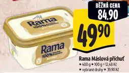 Albert Rama máslová příchuť nabídka