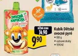 Albert Kubík dětské ovocné pyré nabídka