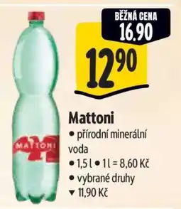 Albert Mattoni nabídka