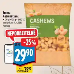Albert Emma Kešu natural nabídka