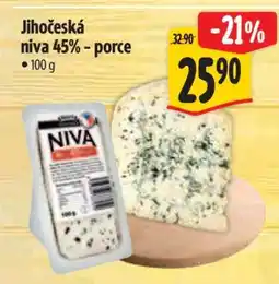 Albert Jihočeská niva 45% porce nabídka