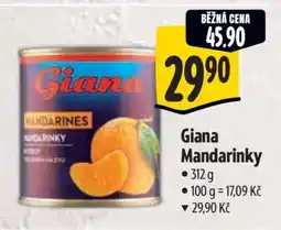 Albert Giana Mandarinky nabídka