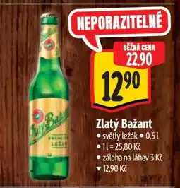 Albert Zlatý Bažant nabídka