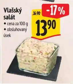Albert Vlašský salát nabídka