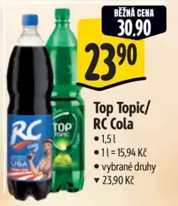 Albert Top Topic RC Cola nabídka