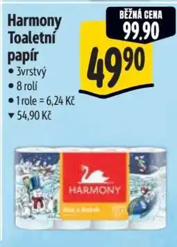 Albert Harmony toaletní papír nabídka