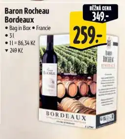 Albert Baron Rocheau Bordeaux nabídka