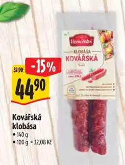Albert Kovářská klobása nabídka