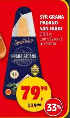 Penny Market SÝR GRANA PADANO SAN FABIO nabídka