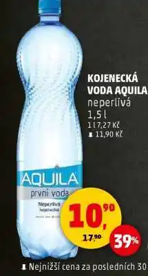 Penny Market KOJENECKÁ VODA AQUILA neperlivá nabídka
