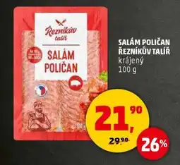 Penny Market SALÁM POLIČAN ŘEZNÍKŮV TALÍŘ nabídka