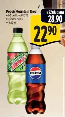 Albert Pepsi, Mountain Dew nabídka