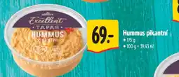 Albert Hummus pikantní nabídka