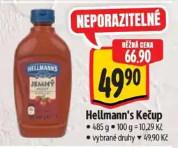 Albert Hellmann’s kečup nabídka