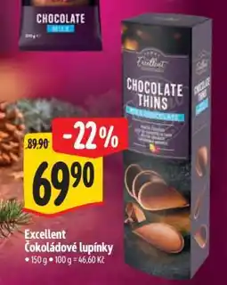 Albert Excellent Čokoládové lupínky nabídka