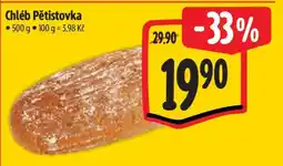 Albert Chléb Pětistovka nabídka