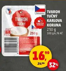 Penny Market Tvaroh tučný Karlova Koruna nabídka