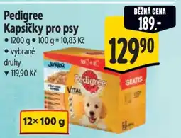 Albert Pedigree kapsičky pro psy nabídka