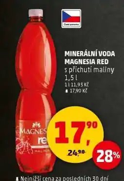 Penny Market Minerální voda Magnesia Red nabídka