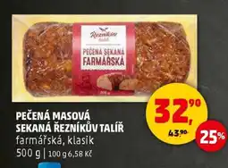 Penny Market Pečená masová sekaná Řezníkův talíř nabídka