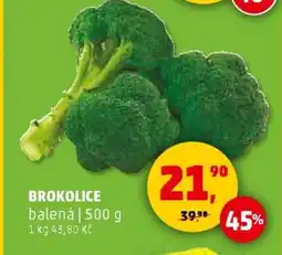 Penny Market Brokolice balená nabídka