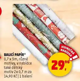 Penny Market Balicí papír nabídka